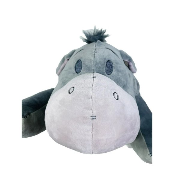 Disney Store Winnie The Pooh Eeyore Cuddleez 24" Jumbo Plush Gray - Picture 3 of 13